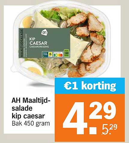 AH Maaltijdsalade kip caesar