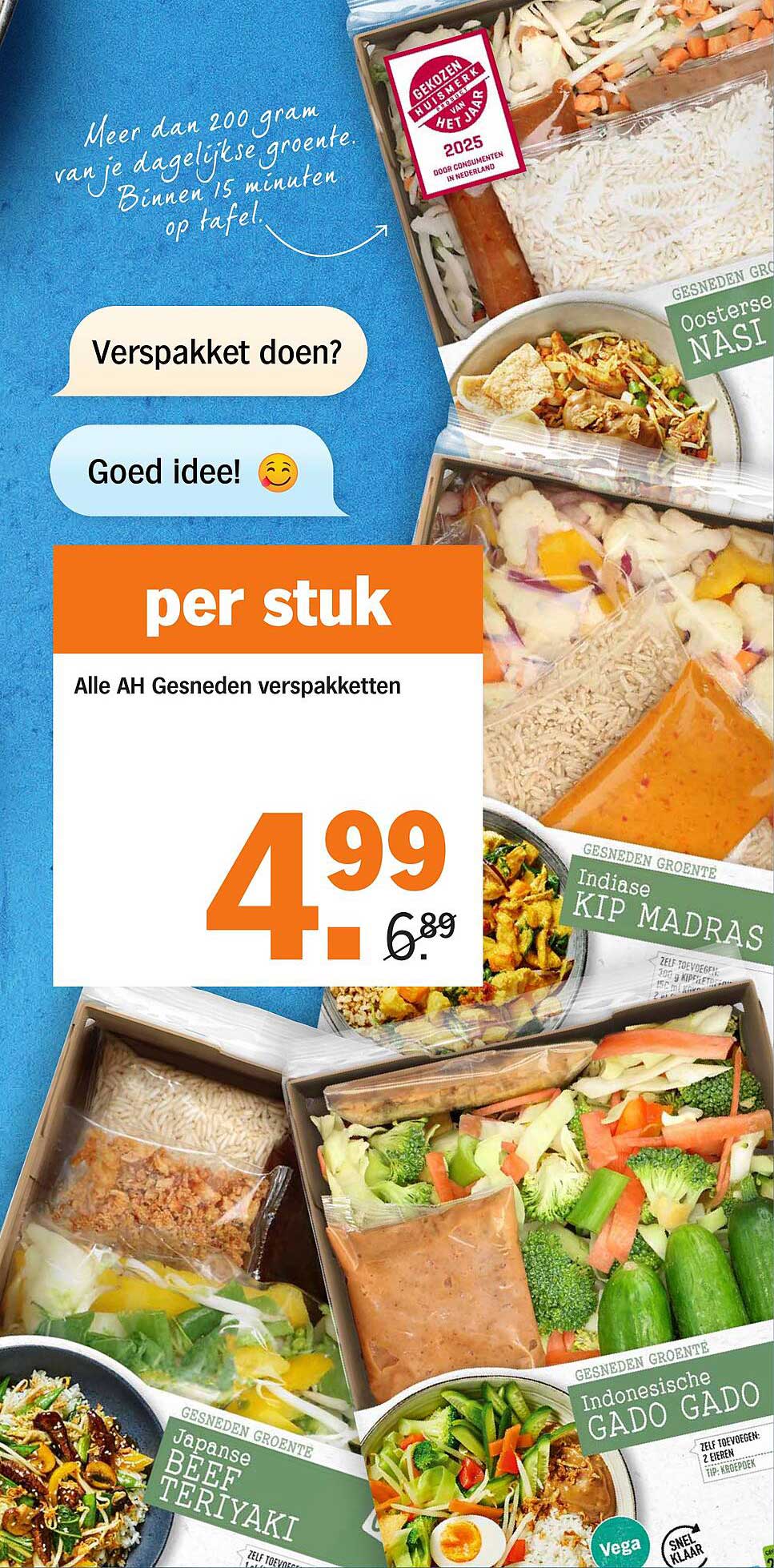 Alle AH Gesneden verspaketten