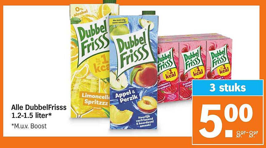 Alle DubbelFrisss 1.2-1.5 liter*