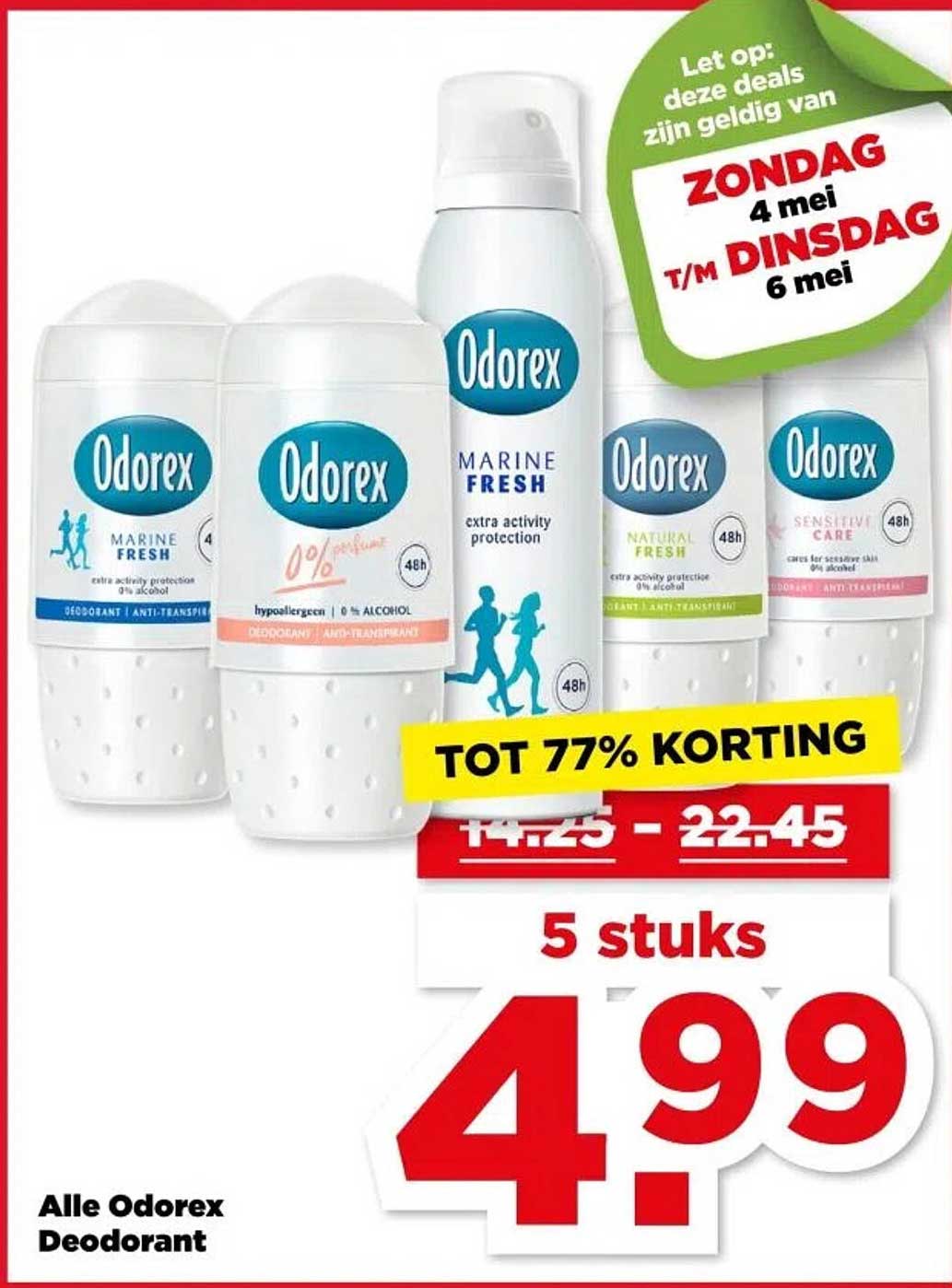 Alle Odorex Deodorant