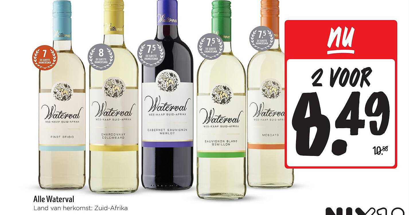 Alle Waterval - 2 voor €8,49