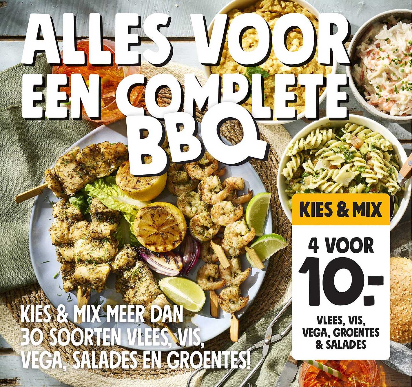 ALLES VOOR EEN COMPLETE BBQ