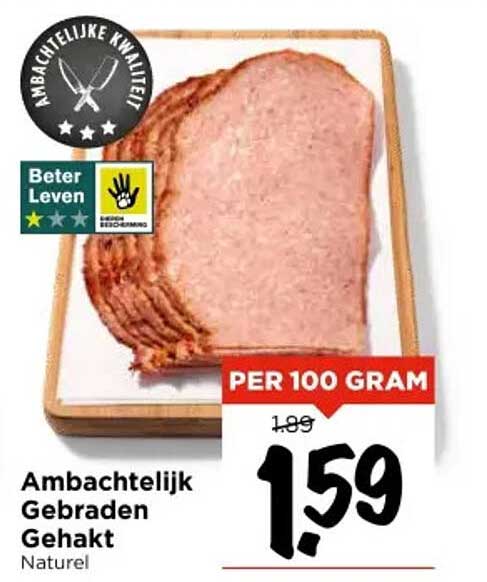 Ambachtelijk Gebraden Gehakt