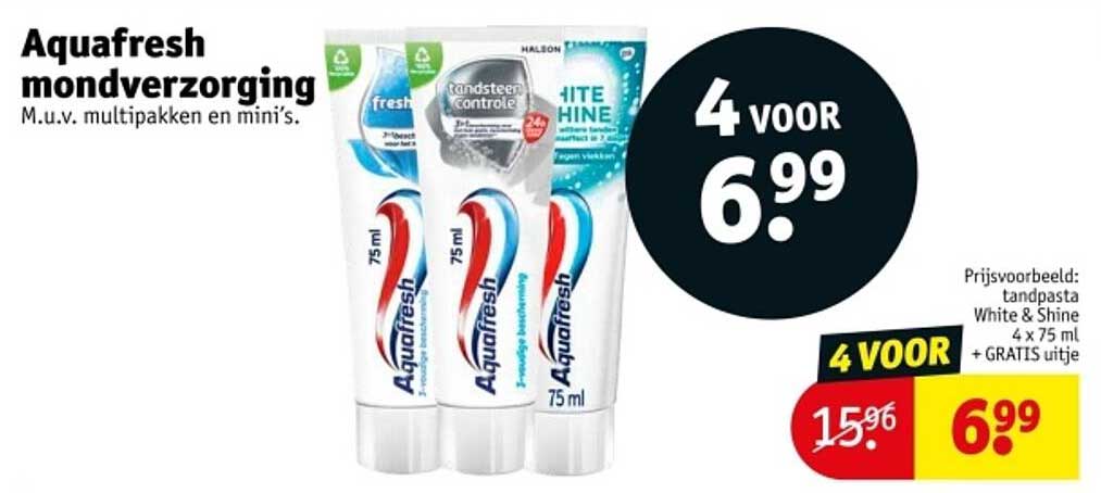 Aquafresh mondverzorging