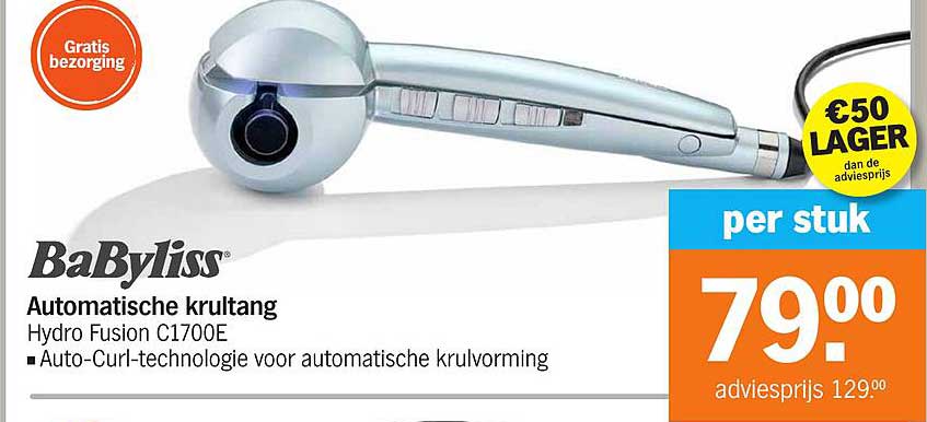 Automatische krultang Hydro Fusion C1700E