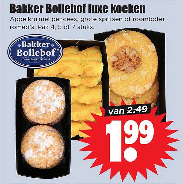 Bakker Bollebof luxe koeken