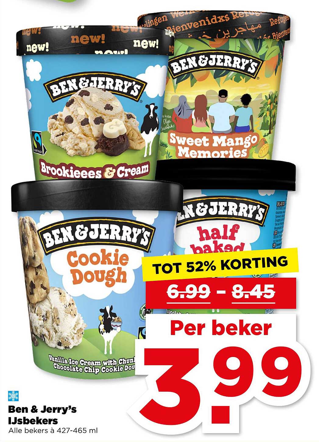 Ben & Jerry's IJsbekers