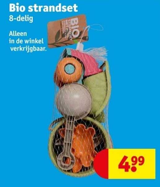 Bio strandset 8-delig