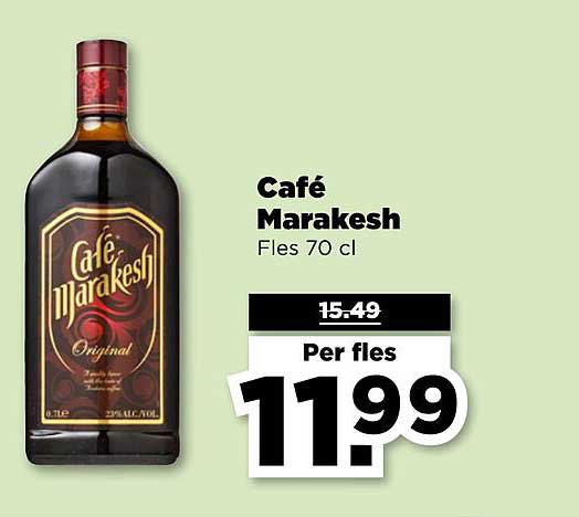 Café Marakesh Fles 70 cl