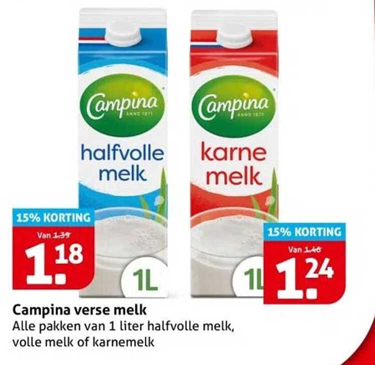 Campina verse melk