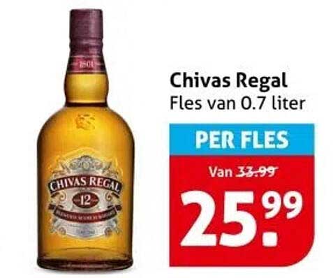 Chivas Regal Fles van 0.7 liter