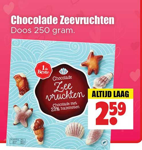 Chocolade Zeevruchten