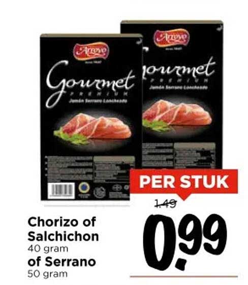 Chorizo of Salchichon of Serrano