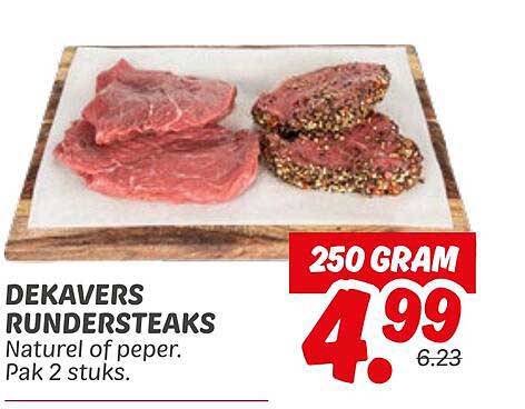 DEKAVERS RUNDERSTEAKS