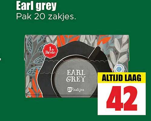 Earl grey Pak 20 zakjes.