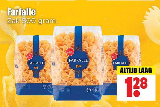 Farfalle Zak 500 gram.