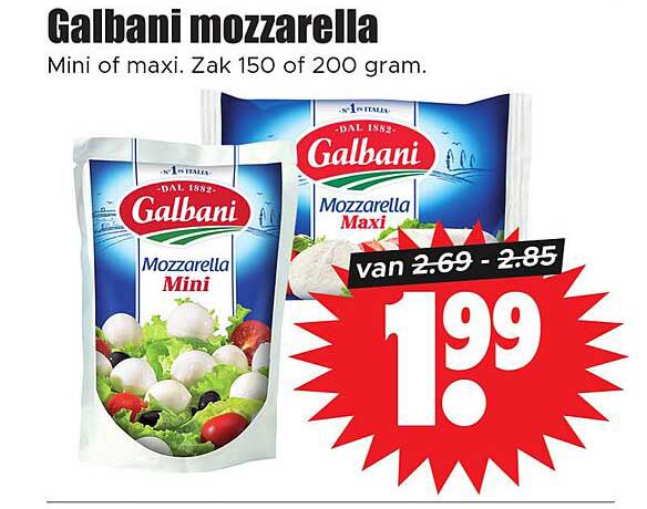 Galbani mozzarella