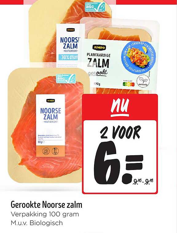 Gerookte Noorse zalm