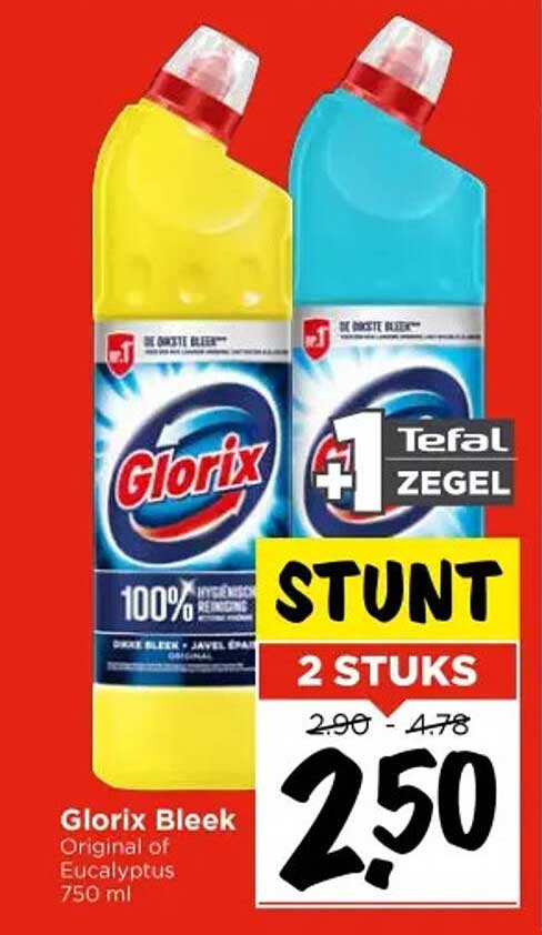 Glorix Bleek Original of Eucalyptus 750 ml