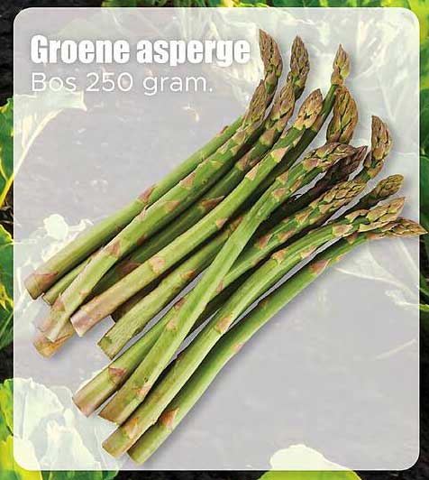 Groene asperge Bos 250 gram.