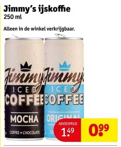 Jimmy’s ijskoffie 250 ml