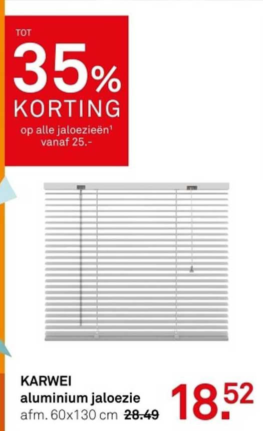 KARWEI aluminium jaloezie