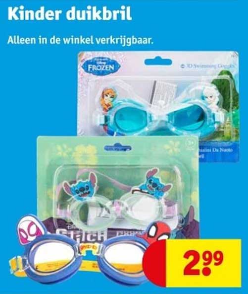 Kinder duikbril