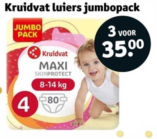 Kruidvat luiers jumbopack
