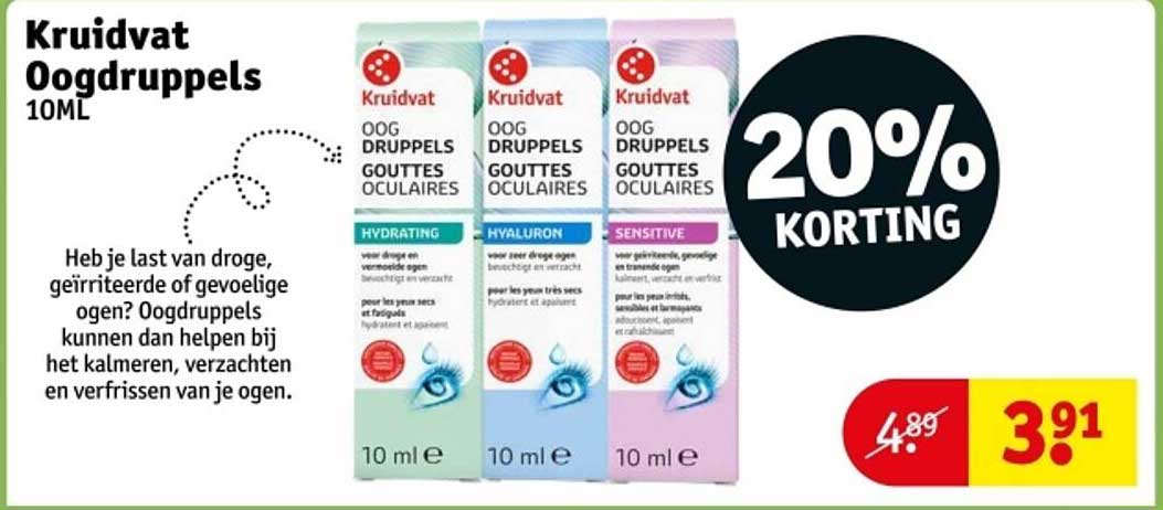 Kruidvat Oogdruppels 10ML