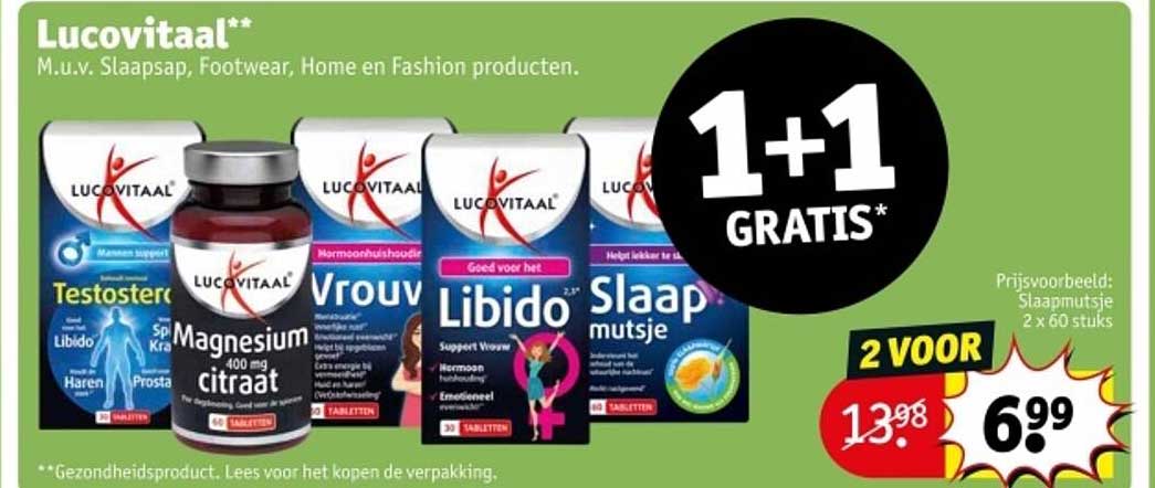 Lucovitaal 1+1 GRATIS