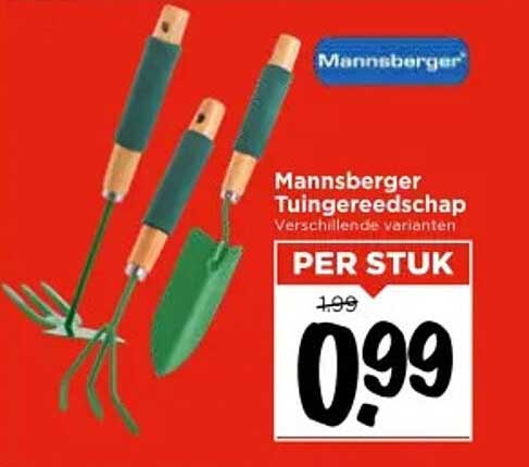 Mannsberger Tuingereedschap Verschillende varianten