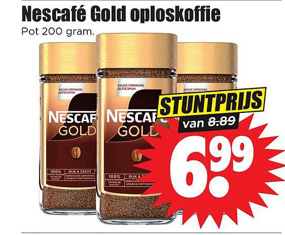 Nescafé Gold oploskoffie