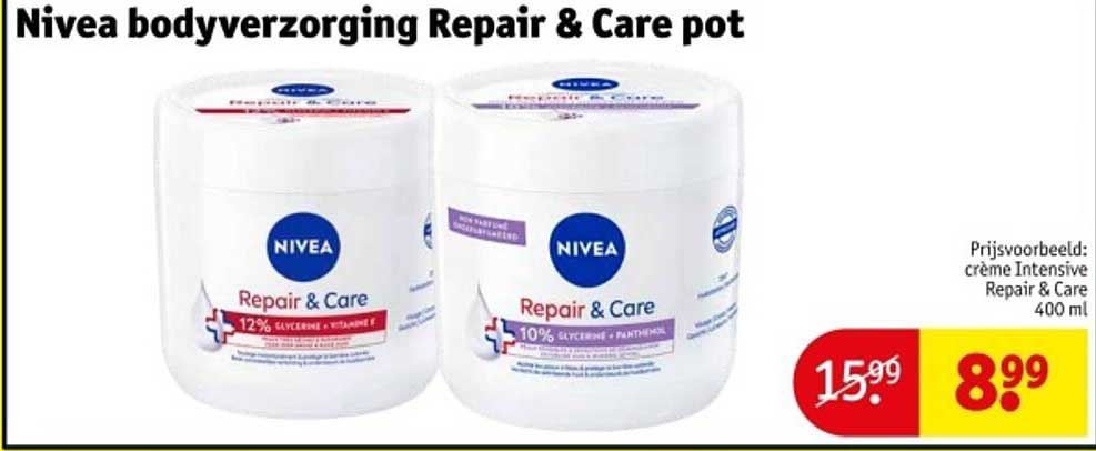 Nivea bodyverzorging Repair & Care pot