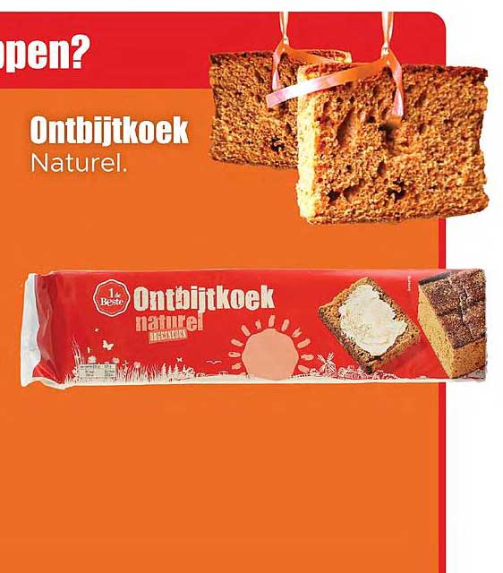 Ontbijtkoek Naturel.