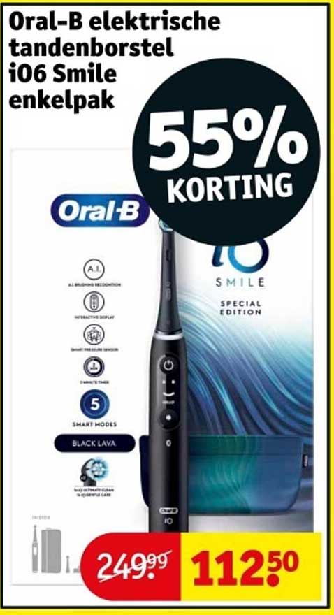Oral-B elektrische tandenborstel i06 Smile enkelpak