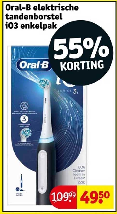 Oral-B elektrische tandenborstel iO3 enkelpak