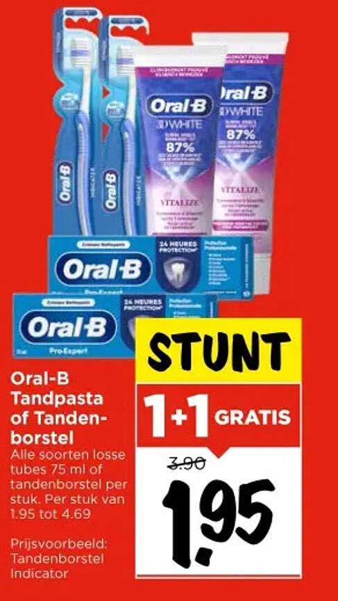Oral-B Tandpasta of Tandenborstel