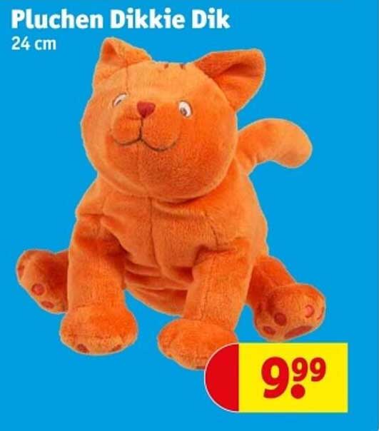 Pluchen Dikkie Dik 24 cm