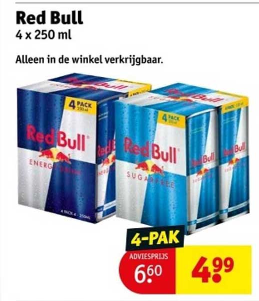 Red Bull 4 x 250 ml