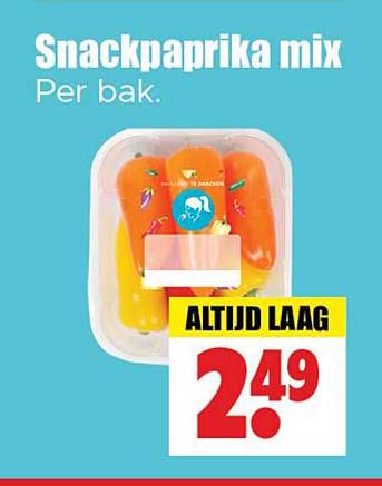 Snackpaprika mix