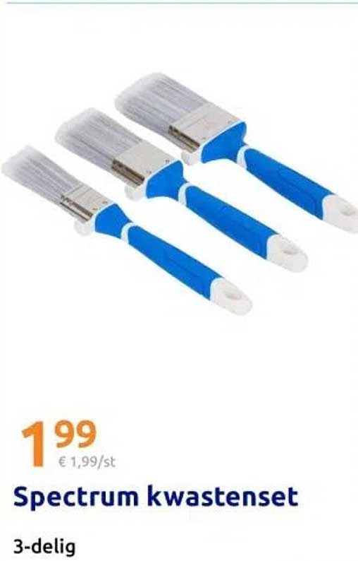 Spectrum kwastenset