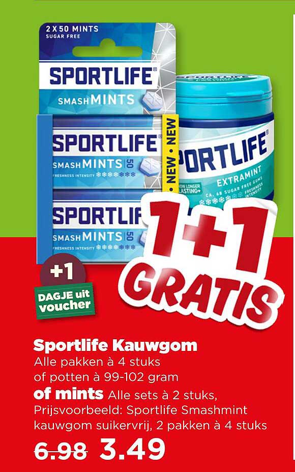 Sportlife Kauwgom