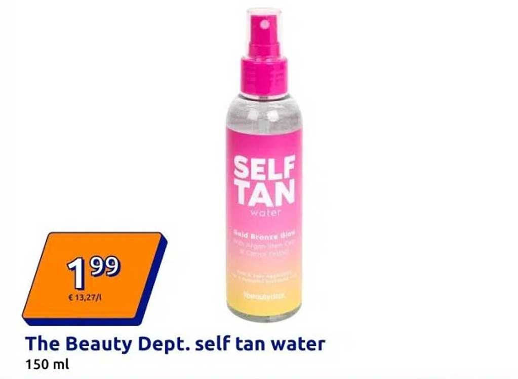 The Beauty Dept. self tan water