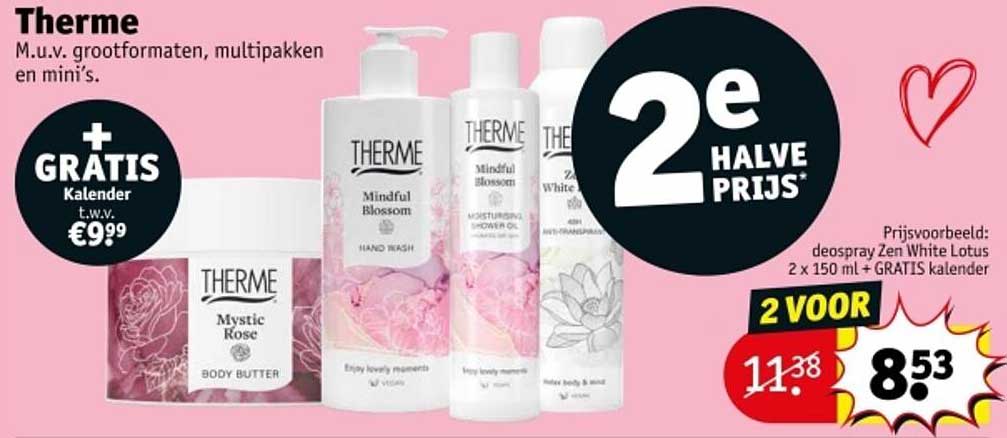 Therme M.u.v. grootformaten, multipakken en mini's