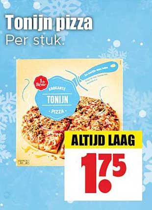 Tonijn pizza