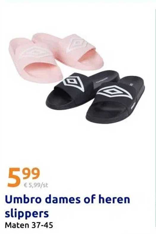 Umbro dames of heren slippers