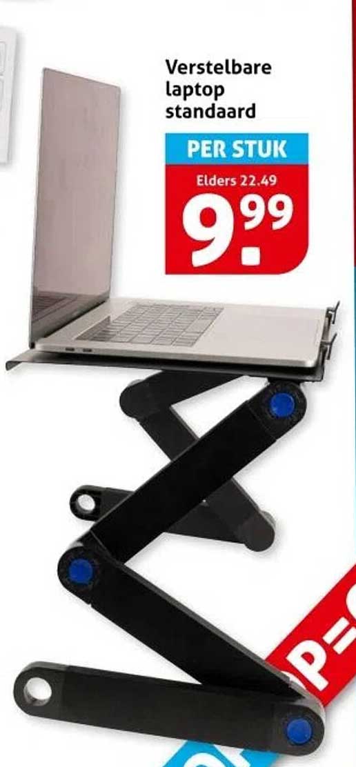Verstelbare laptop standaard