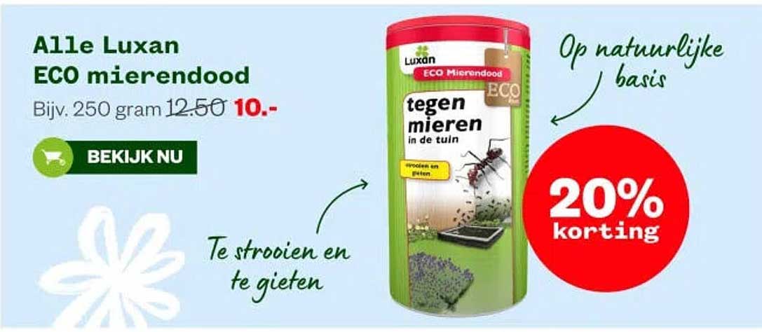Alle Luxan ECO mierenood