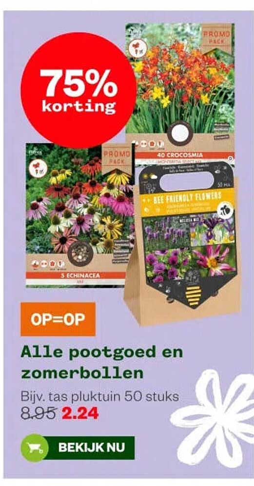 Alle pootgoed en zomerbollen