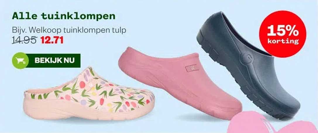 Alle tuinklompen